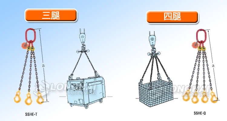 鷹牌SSHE型鏈條索具