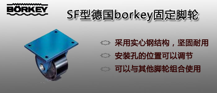 SF型德國(guó)borkey固定腳輪圖片